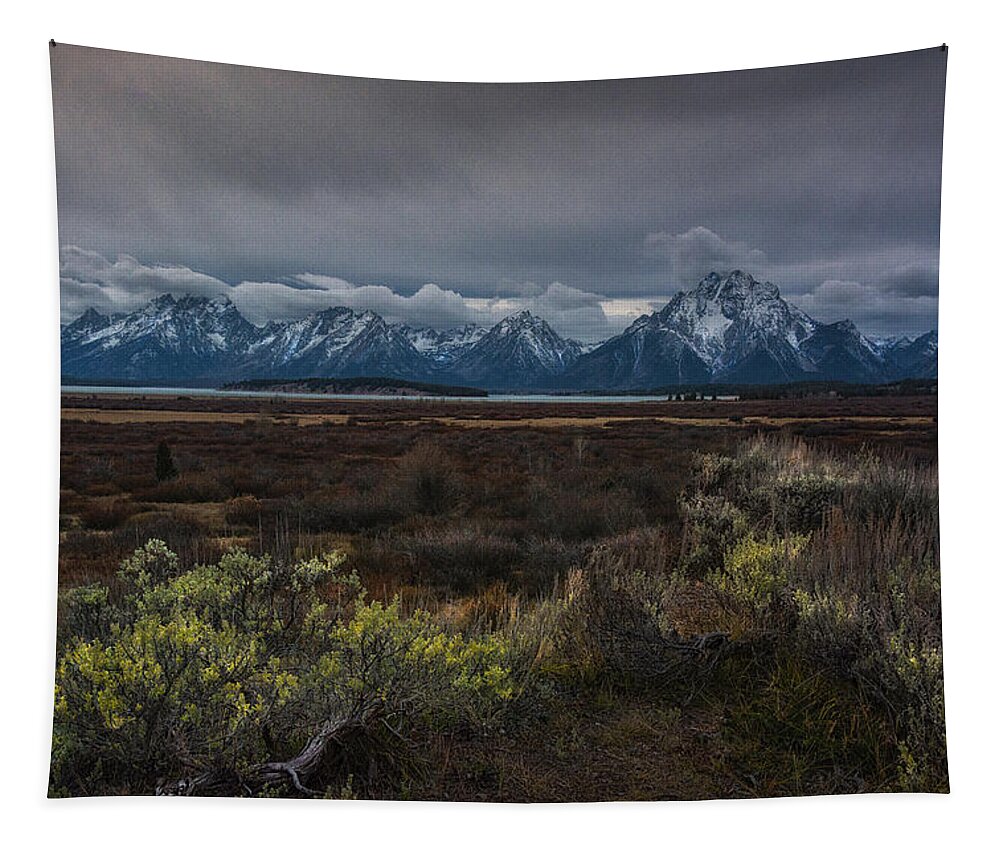 Wyoming Tapestry featuring the photograph Where The West Is Wild by Robert Fawcett