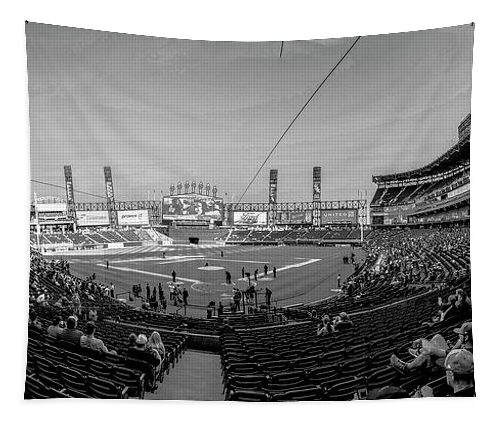 White Sox Tapestry featuring the photograph White Sox Park by David Bearden
