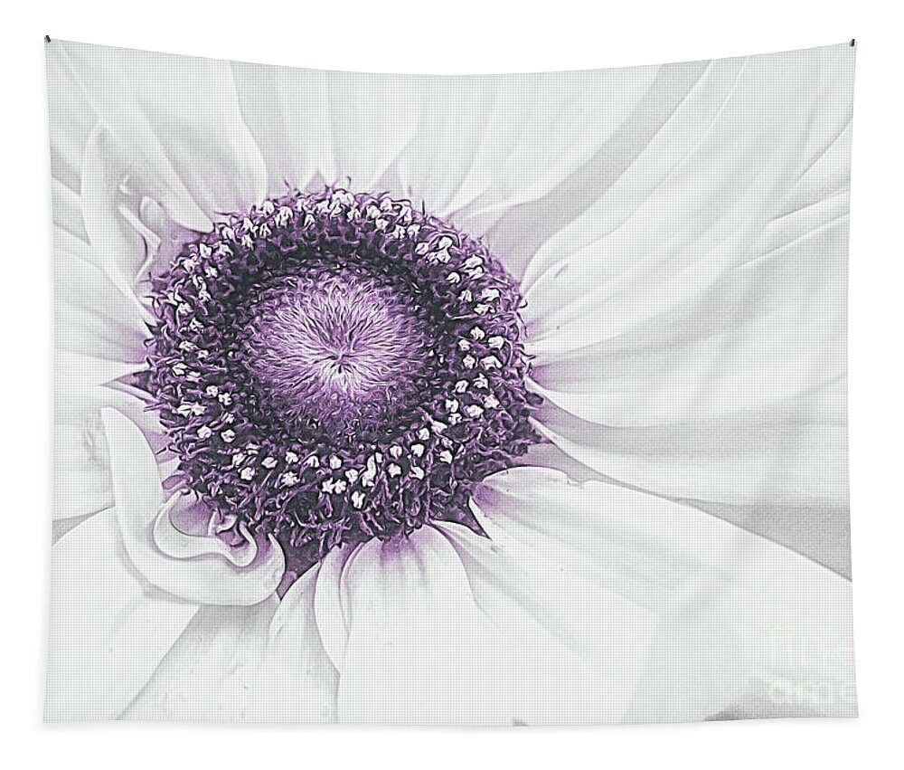 Flowers Tapestry featuring the photograph Who Says I Have To Be Yellow by Anita Pollak
