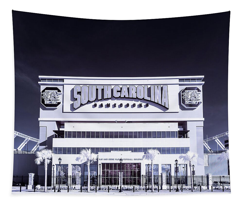2016 Tapestry featuring the photograph Williams - Brice Stadium #13 by Charles Hite