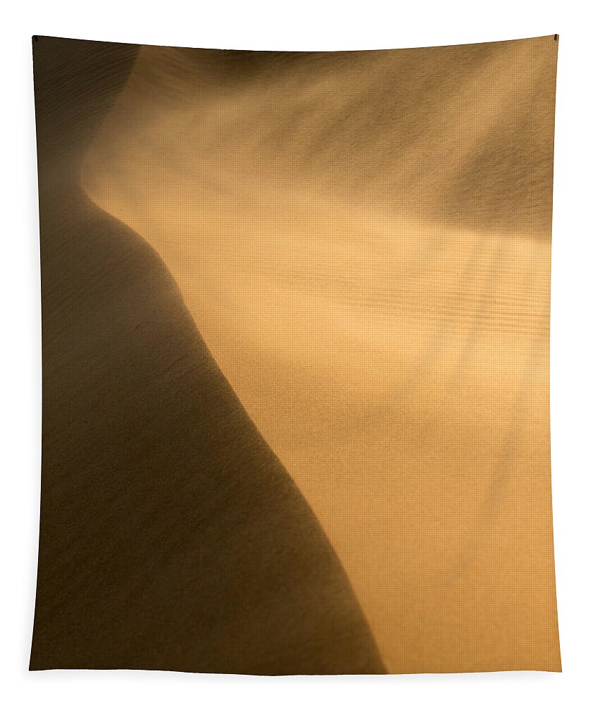 Sand Dune Tapestry featuring the photograph Windy Sand Dune by Peter Boehringer