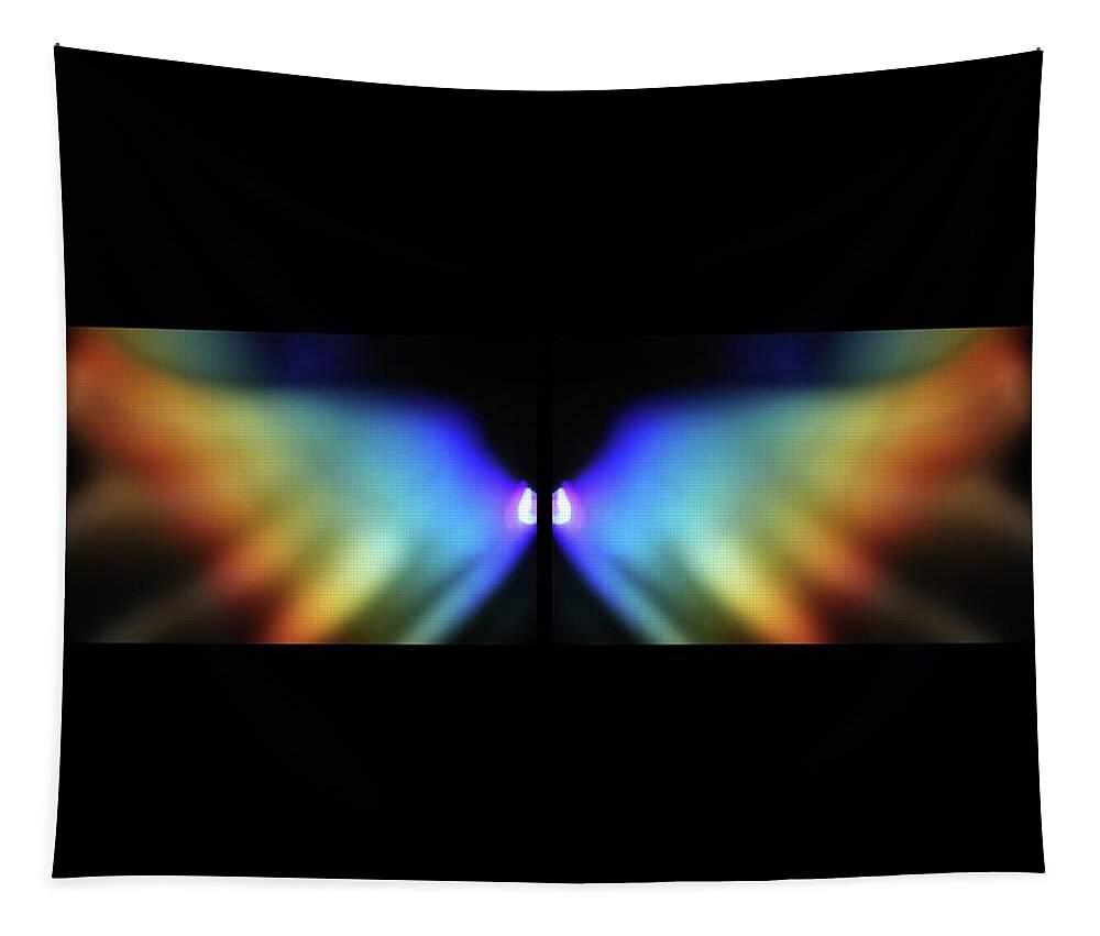 Wings Tapestry featuring the photograph Wings by Hartmut Knisel