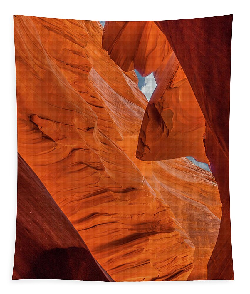 Antelope Canyon Tapestry featuring the photograph Within Antelope Canyon by Rob Hemphill
