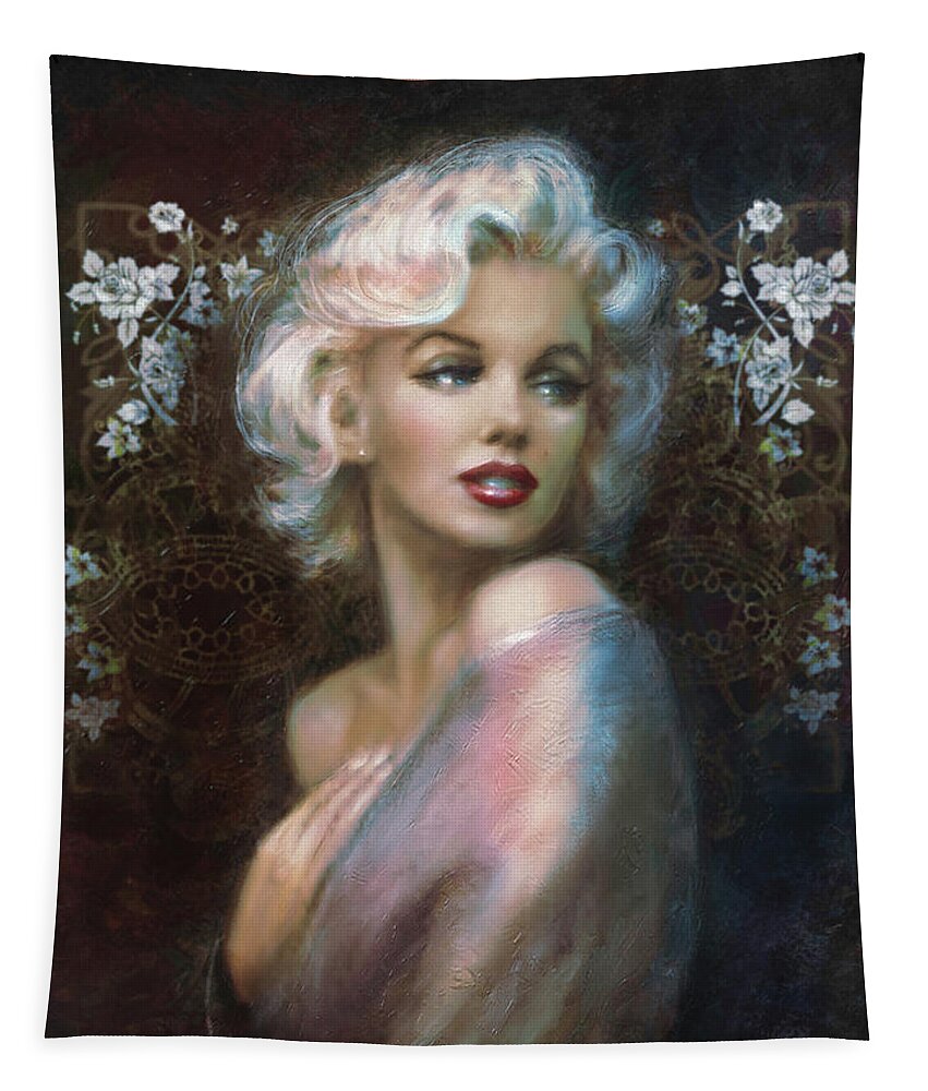 Marilynmonroe Tapestry featuring the painting WW Classic Times by Theo Danella