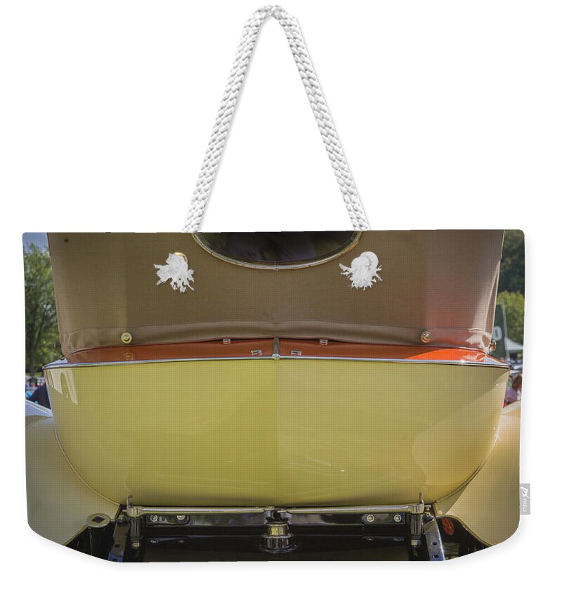American Weekender Tote Bag featuring the photograph 1922 Isotta-Fraschini by Jack R Perry