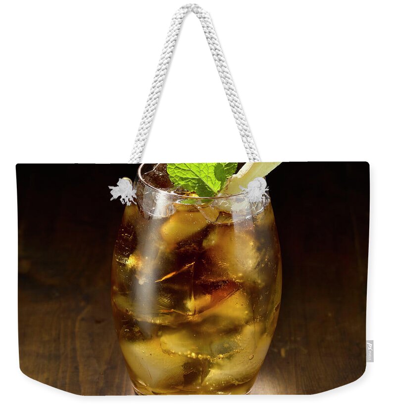 Toronto Weekender Tote Bag featuring the photograph Alcohol Cocktail #1 by Brian Macdonald