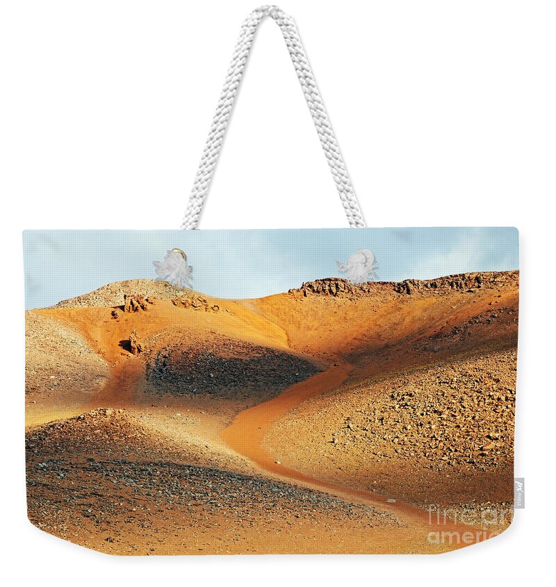 Atacama Desert Weekender Tote Bag featuring the photograph Atacama Desert Chile #1 by Vivian Christopher