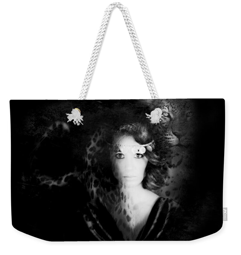 Art Deco Weekender Tote Bag featuring the photograph Casati by Theresa Tahara