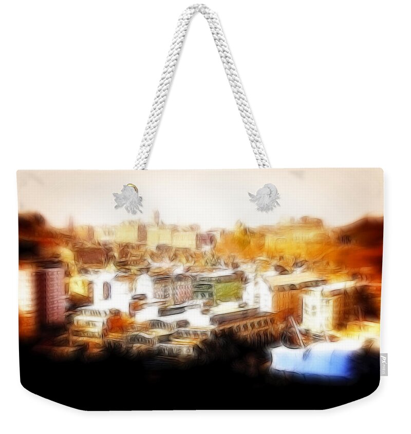 Scotland Weekender Tote Bag featuring the photograph Fractalius Island In Scotland #1 by Doc Braham