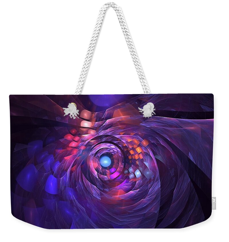 Beauty Weekender Tote Bag featuring the digital art Freya #2 by Doug Morgan