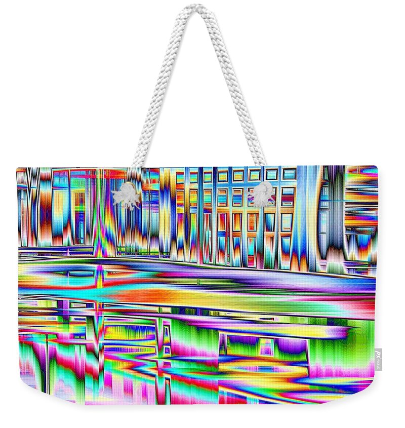 3d Weekender Tote Bag featuring the photograph Full Dance Card by Nick David