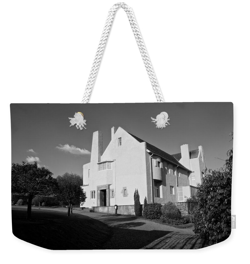 Hill House Weekender Tote Bag featuring the photograph Hill House by Charles Rennie Mackintosh #1 by Stephen Taylor
