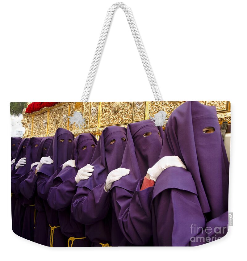 Holy week in Spain Weekender Tote Bag by Perry Van Munster - Pixels