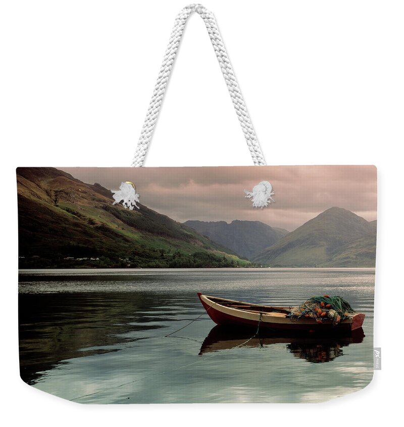Photography Weekender Tote Bag featuring the photograph Lake Duich Highlands Scotland #1 by Panoramic Images