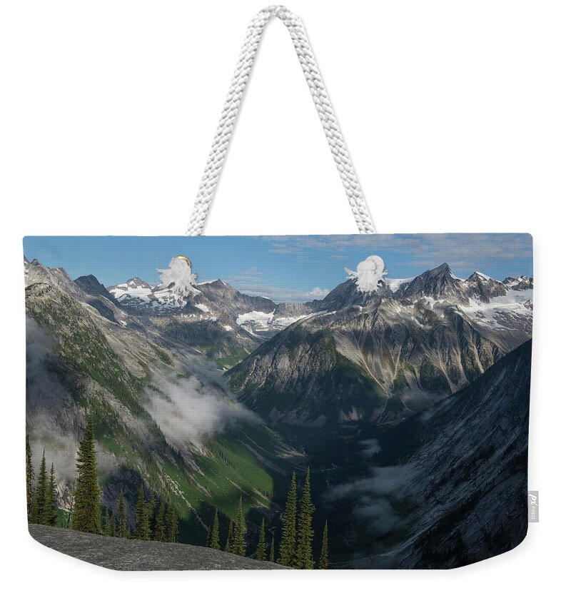 Tranquility Weekender Tote Bag featuring the photograph Large Valley With No Human Development #1 by Topher Donahue