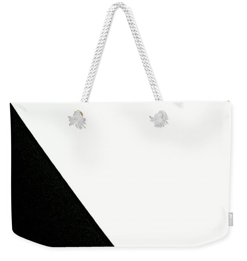 Minimalism Weekender Tote Bag featuring the photograph Less Is More #1 by Jacqueline McReynolds