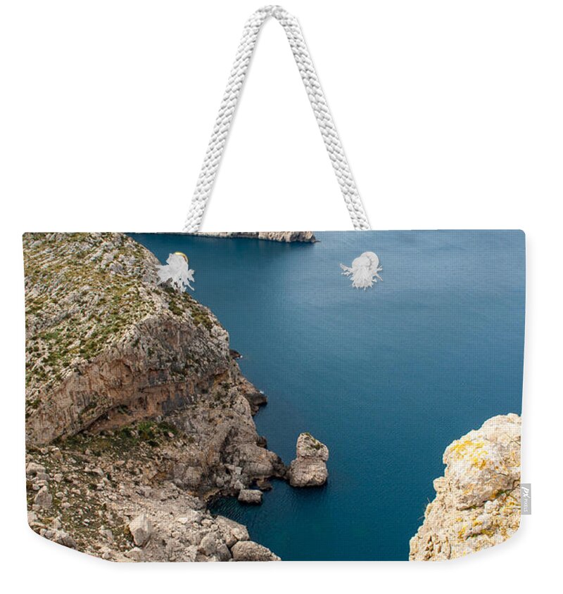 Cap De Formentor Weekender Tote Bag featuring the photograph Mallorca view by Gary Eason