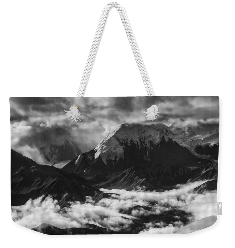 Alaska Weekender Tote Bag featuring the photograph Mount Brooks #1 by Rick Berk