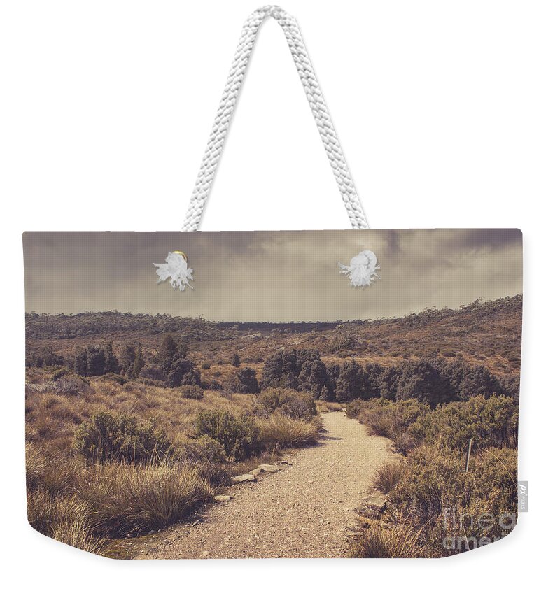 Outback Weekender Tote Bag featuring the photograph Outback country bush landscape. Rural Australia #1 by Jorgo Photography
