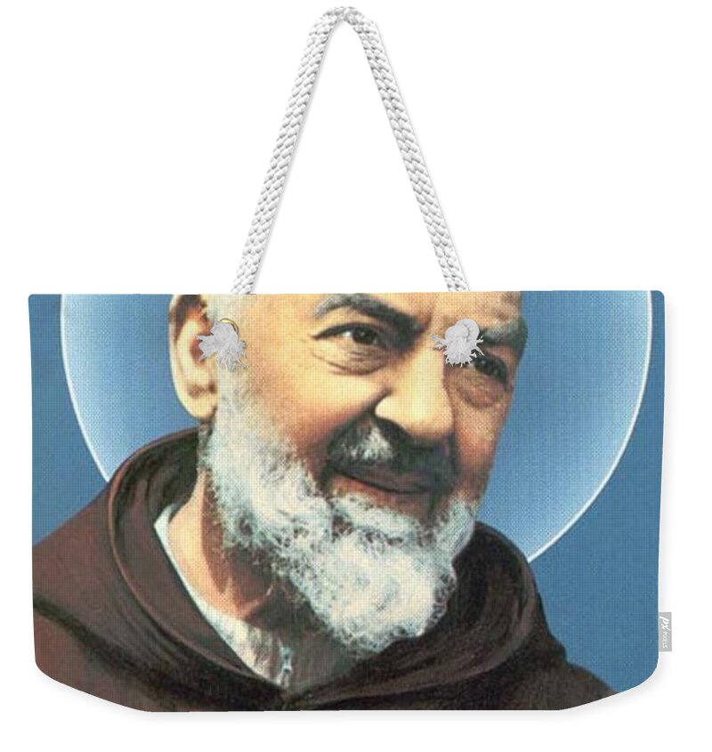 Prayer Weekender Tote Bag featuring the photograph P by Matteo TOTARO