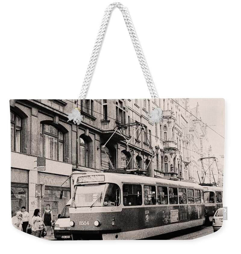 Photography Weekender Tote Bag featuring the photograph Passing by #1 by Ivy Ho