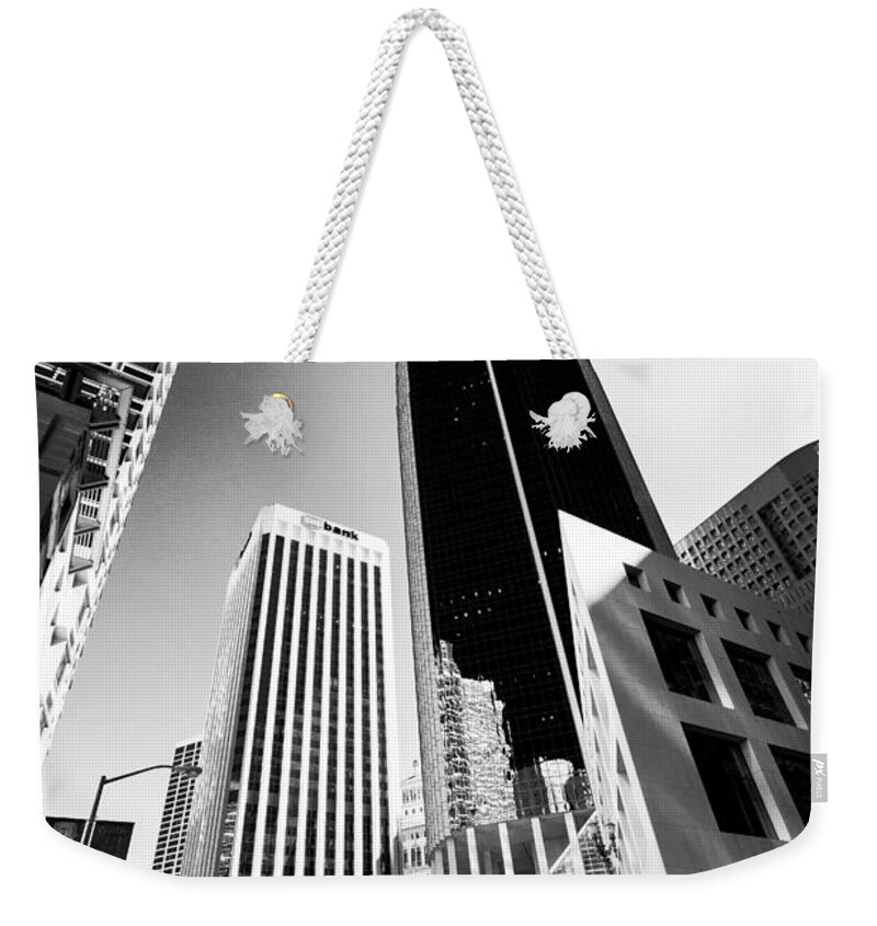 California Weekender Tote Bag featuring the photograph San Francisco City Downtown #1 by Alexander Fedin