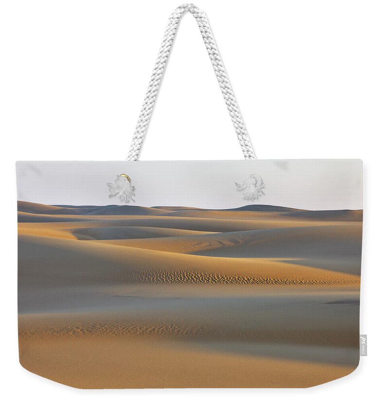 Tranquility Weekender Tote Bag featuring the photograph Sand Dunes #1 by Raimund Linke