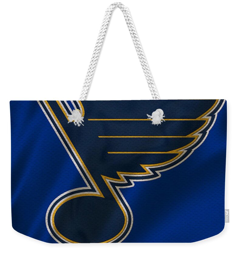 St Louis Blues Purse Jersey Fabric Style Handbag Team Colors NHL