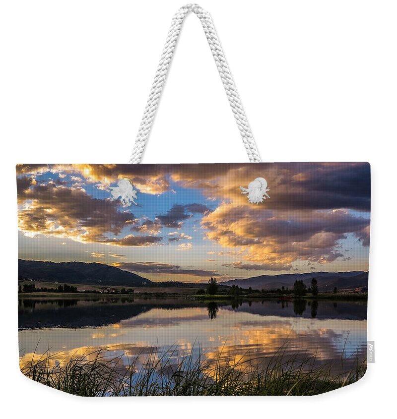 Colorado Weekender Tote Bag featuring the photograph Steamboat Springs #1 by Kevin Dietrich