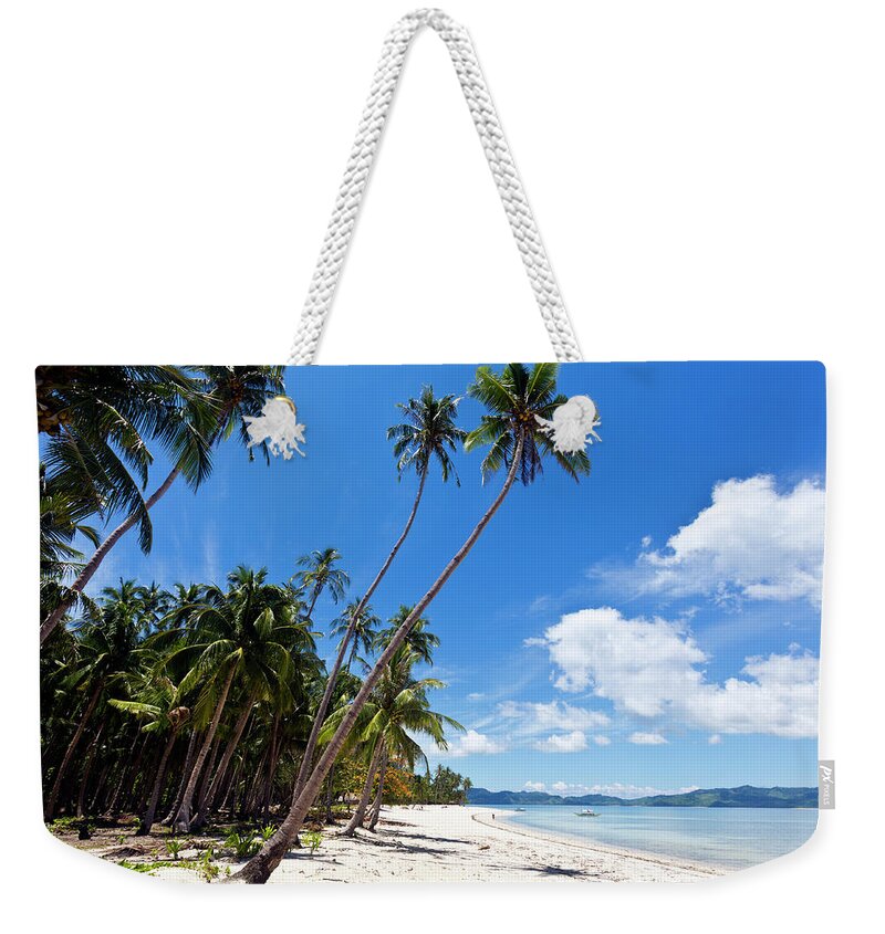 Tropical Tree Weekender Tote Bag featuring the photograph The Philippines, Palawan Province, El #1 by Tropicalpixsingapore