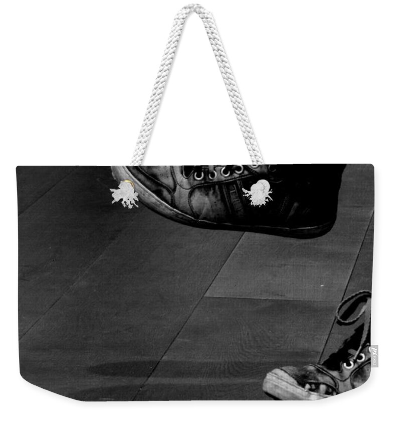 Waiting Weekender Tote Bag featuring the photograph Waiting #1 by Donato Iannuzzi
