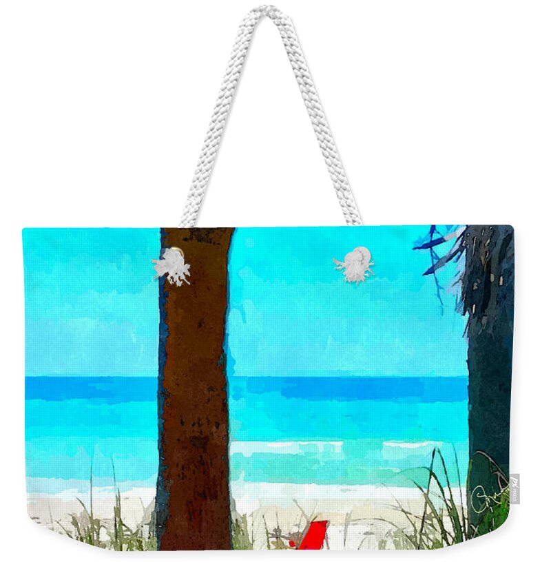 we Saved A Place For You Weekender Tote Bag featuring the photograph We Saved A Place for You by Susan Molnar