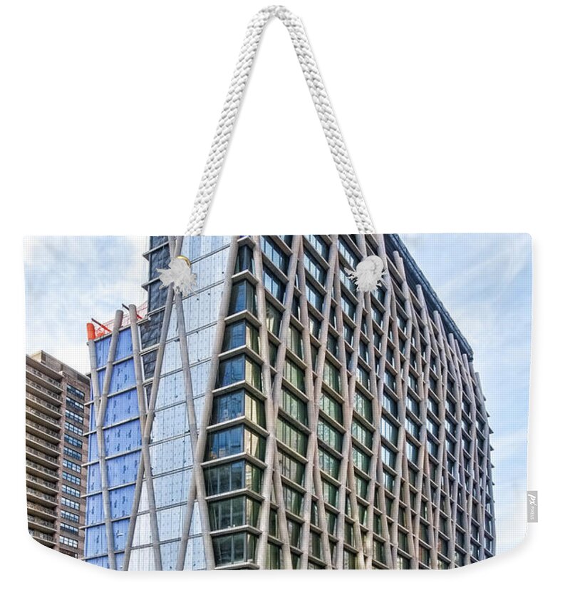 170 Amsterdam Weekender Tote Bag featuring the photograph 10/20/14 SE View by Steve Sahm