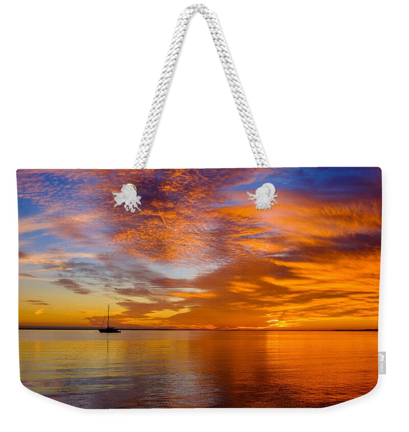 Florida Weekender Tote Bag featuring the photograph Florida Keys by Raul Rodriguez
