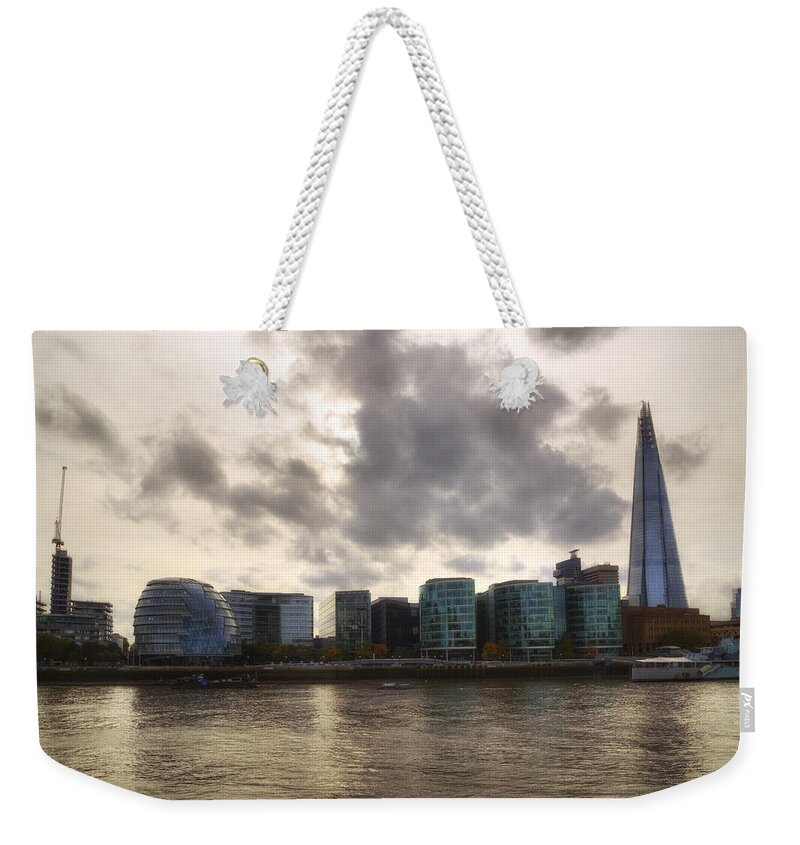 London Weekender Tote Bag featuring the photograph London #14 by Joana Kruse