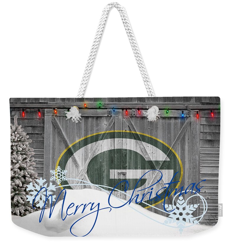 Packers Weekender Tote Bag featuring the photograph Green Bay Packers by Joe Hamilton