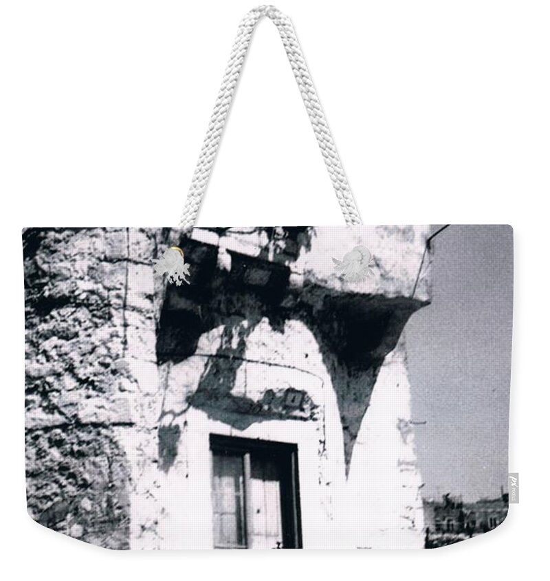 House Weekender Tote Bag featuring the photograph Monte S. Angelo #14 by Archangelus Gallery