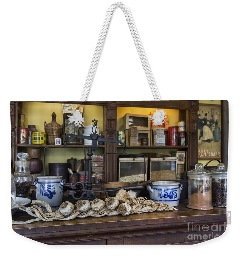 Vintage Weekender Tote Bag featuring the photograph 140221p291 by Arterra Picture Library