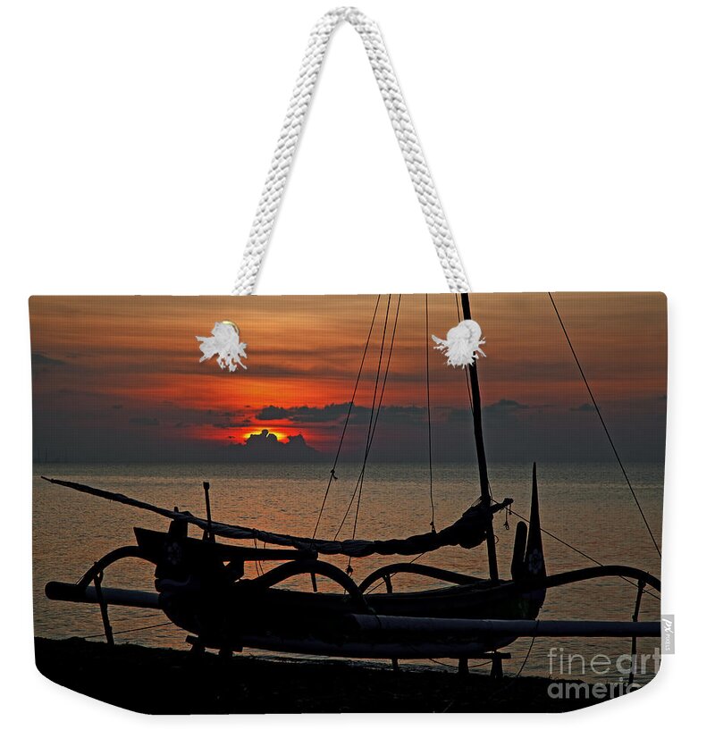 Indonesian Weekender Tote Bag featuring the photograph 141220p324 by Arterra Picture Library