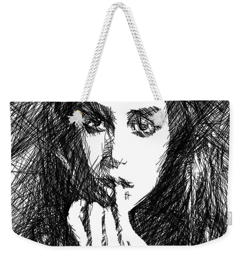Art Weekender Tote Bag featuring the photograph Facial Expressions by Rafael Salazar