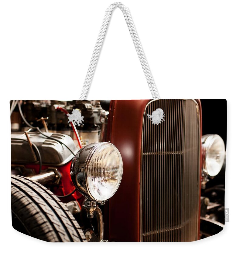 Hotrod Weekender Tote Bag featuring the photograph 1932 Ford Hotrod by Todd Aaron