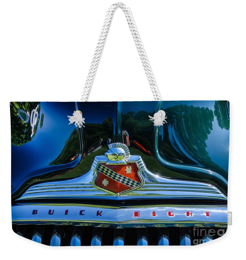 Hood Weekender Tote Bag featuring the photograph 1947 Hood and Grill by Grace Grogan