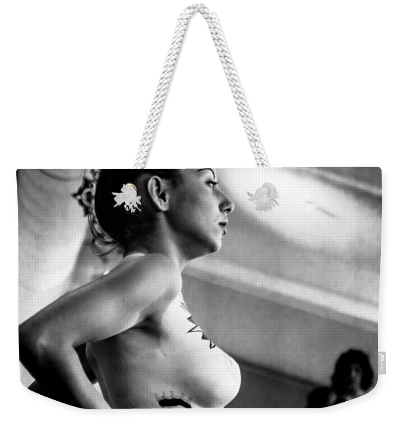 Fashion Weekender Tote Bag featuring the photograph Anima Arcana by Traven Milovich
