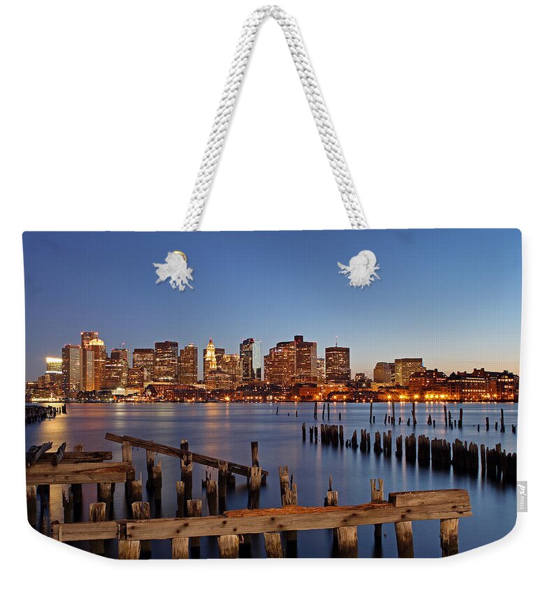 Boston Weekender Tote Bag featuring the photograph Boston by Juergen Roth