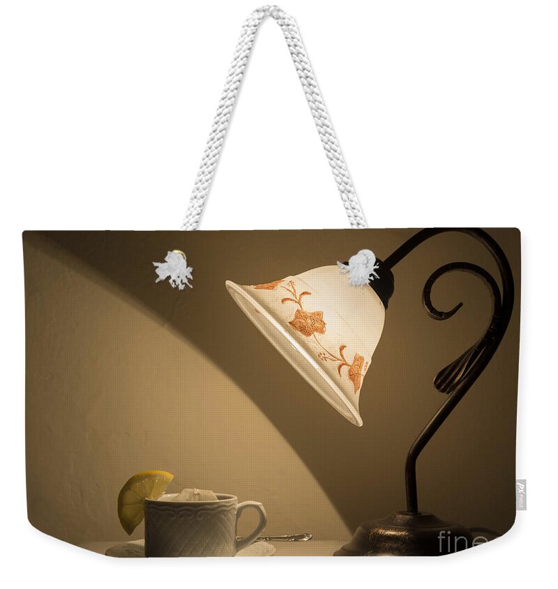 Cup Of Tea Weekender Tote Bag featuring the photograph Cup of tea #2 by Mats Silvan