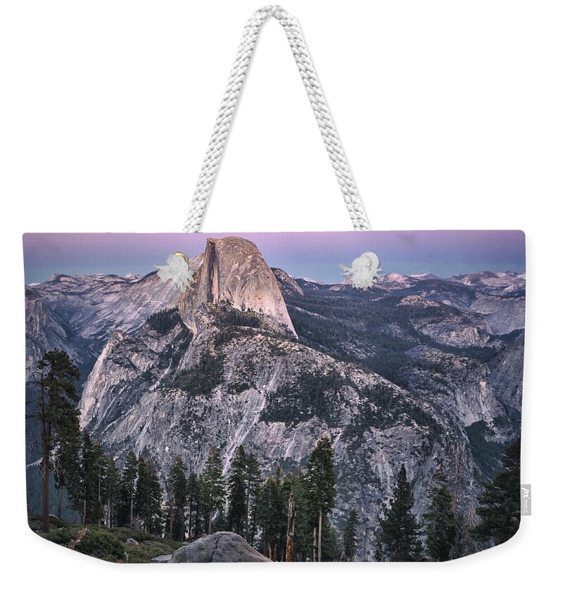 California Weekender Tote Bag featuring the photograph Half Dome #2 by Robert Fawcett