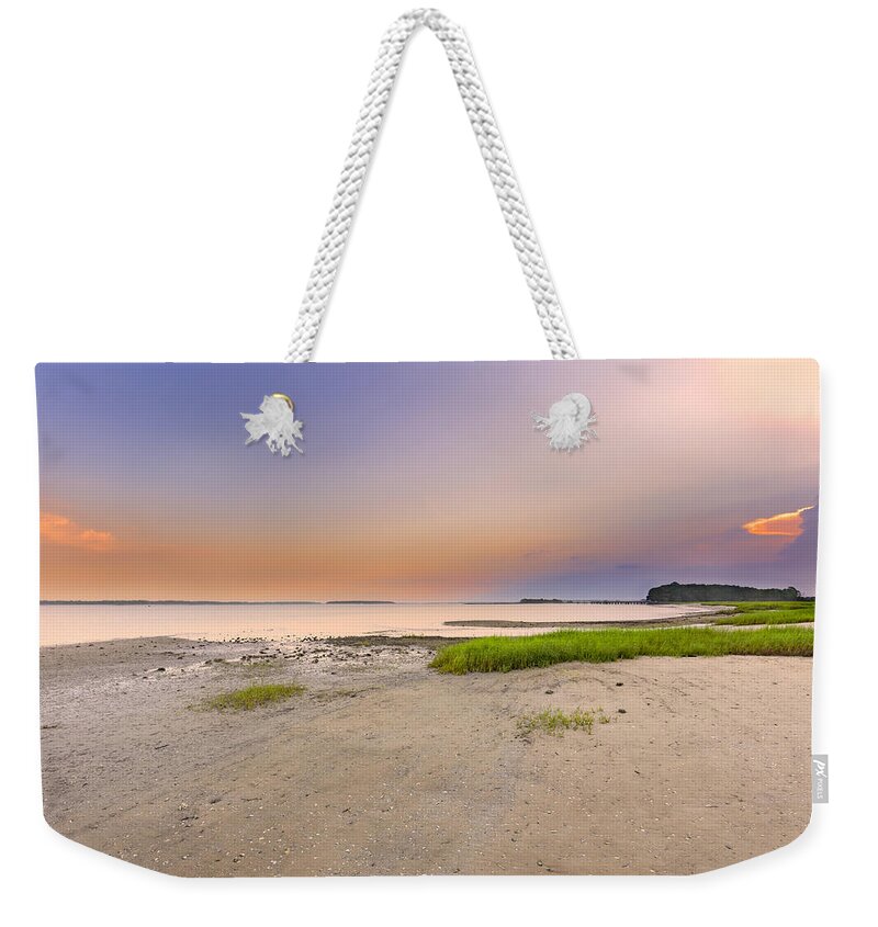 Abstract Weekender Tote Bag featuring the photograph Hilton Head Island by Peter Lakomy