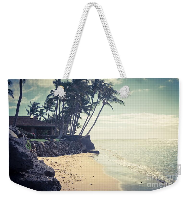 Beach Weekender Tote Bag featuring the photograph Kihei Maui Hawaii by Sharon Mau