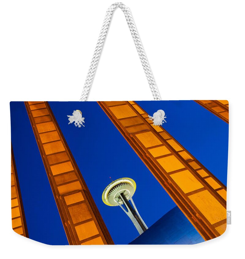 Seattle Weekender Tote Bag featuring the photograph Reach for the sky #4 by Inge Johnsson