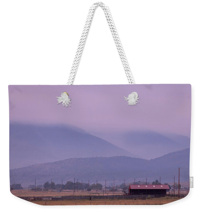 Sunset Weekender Tote Bag featuring the photograph Sunset #2 by Alexander Fedin